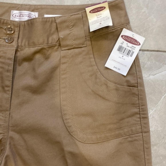 NWT Northern Reflections Town Tan Pants - Picture 2 of 16